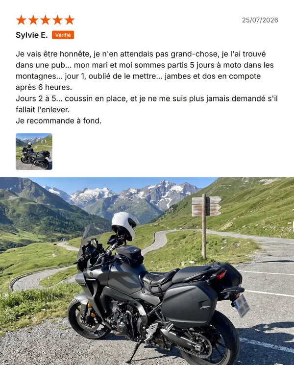 Avis client vérifié