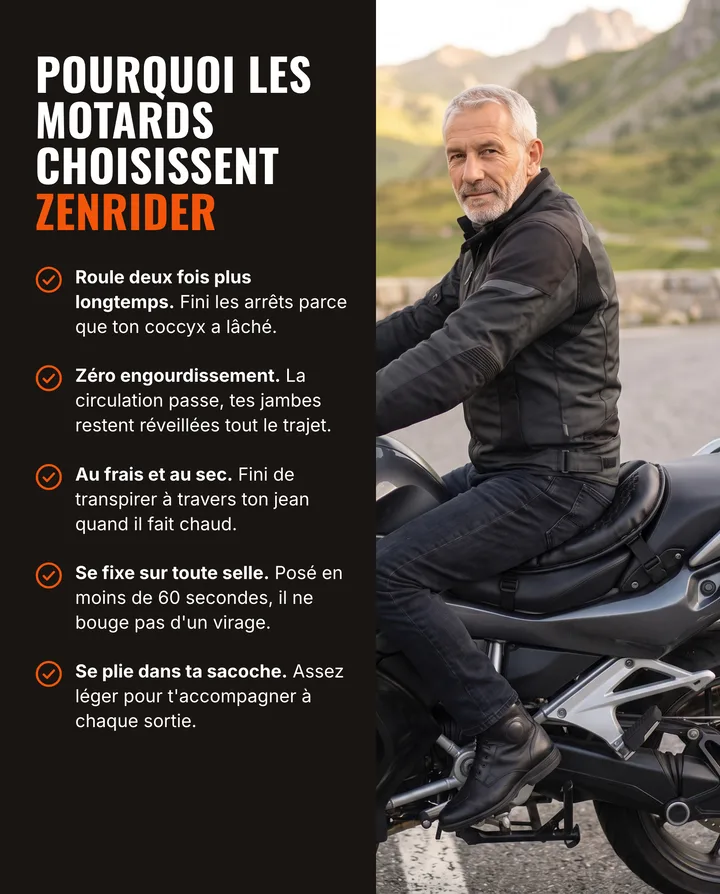 Pourquoi les motards choisissent ZenRider