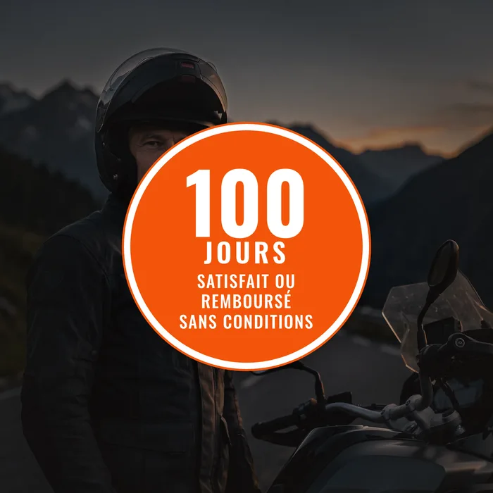 Garantie 100 jours satisfait ou remboursé